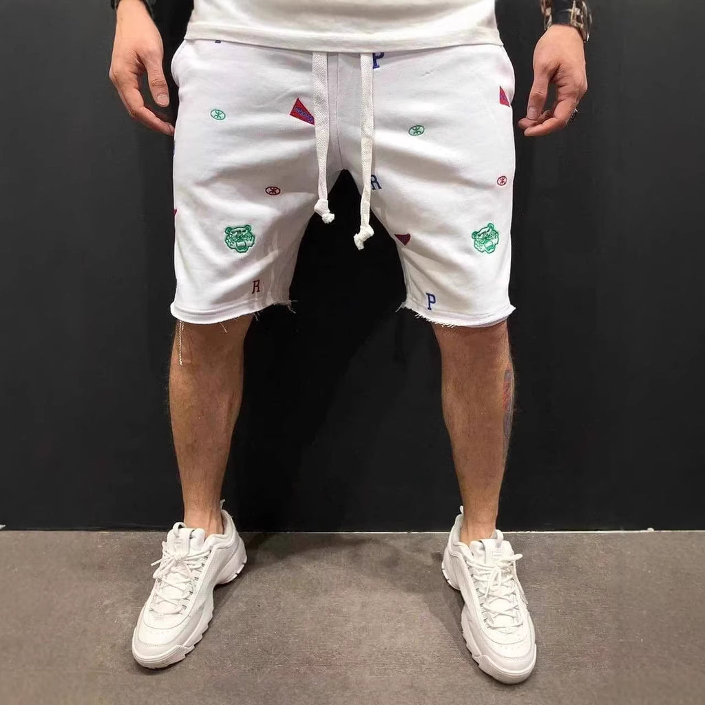 Men's Casual Cargo Shorts – Loose Fit Breathable Cotton Blend, Sizes M–3XL