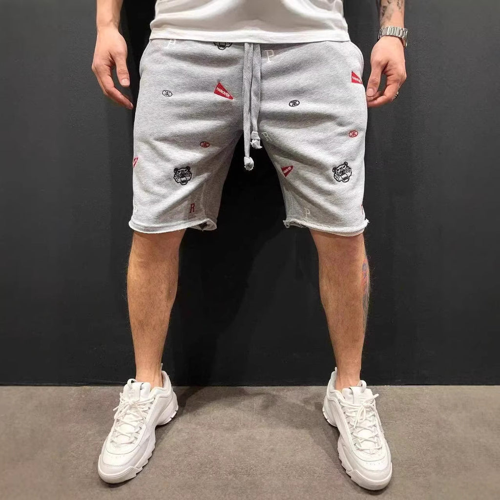 Men's Casual Cargo Shorts – Loose Fit Breathable Cotton Blend, Sizes M–3XL