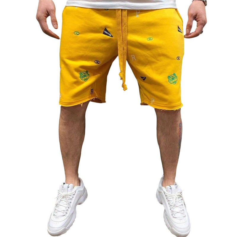 Men's Casual Cargo Shorts – Loose Fit Breathable Cotton Blend, Sizes M–3XL
