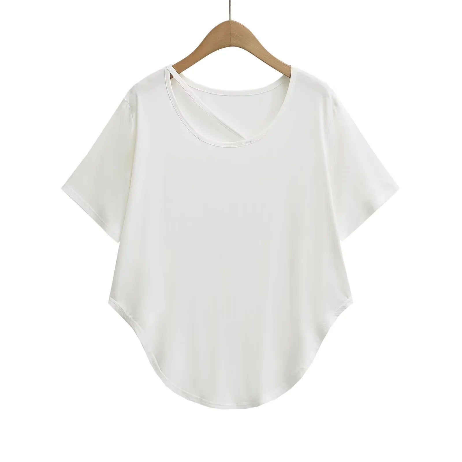 Women's Loose Irregular Sun Protection Top – Lightweight Sleeveless, Sizes S–M