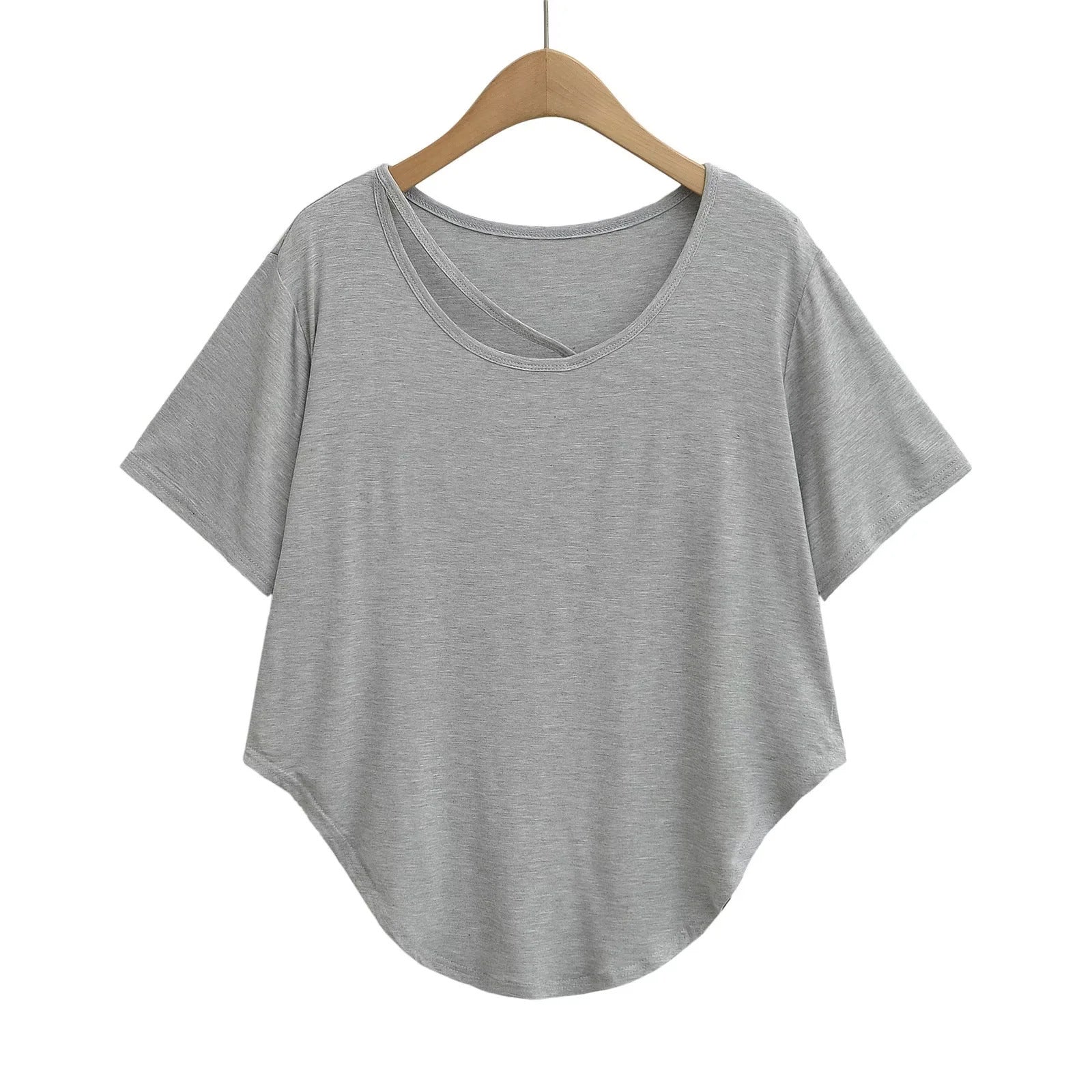 Women's Loose Irregular Sun Protection Top – Lightweight Sleeveless, Sizes S–M